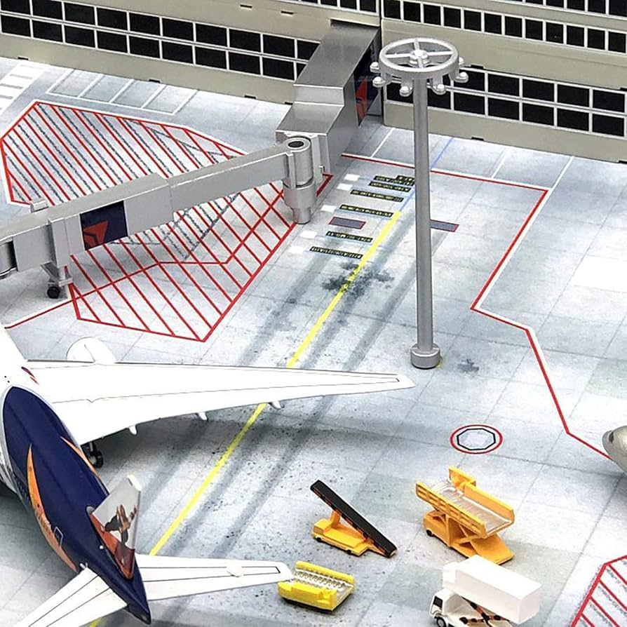 1/200用空港エプロン 楽天市場】空港エプロン アクリル板（別売り建物設置可） 1/500